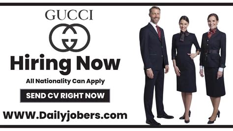 gucci nuova apertura candidatura|careers at gucci.